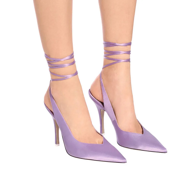 Сексуальная обувь на высоком каблуке с ремешками женские туфли-лодочки большой