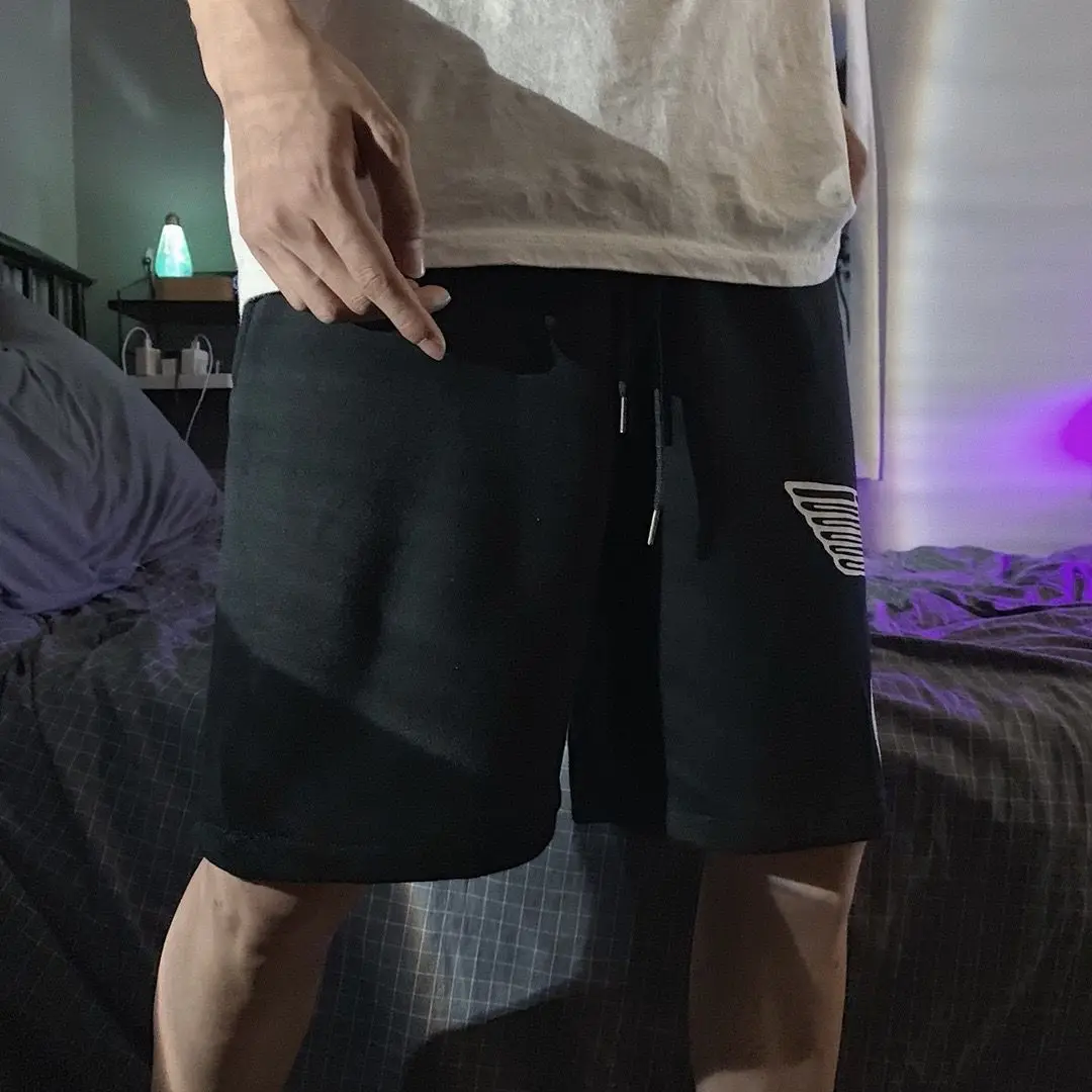 Шорты мужские и женские спортивные с принтом повседневные свободные