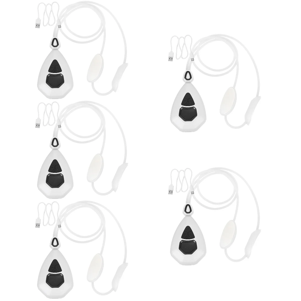 

5 Sets of Hanging Neck Compress Neck Pulsing Portable