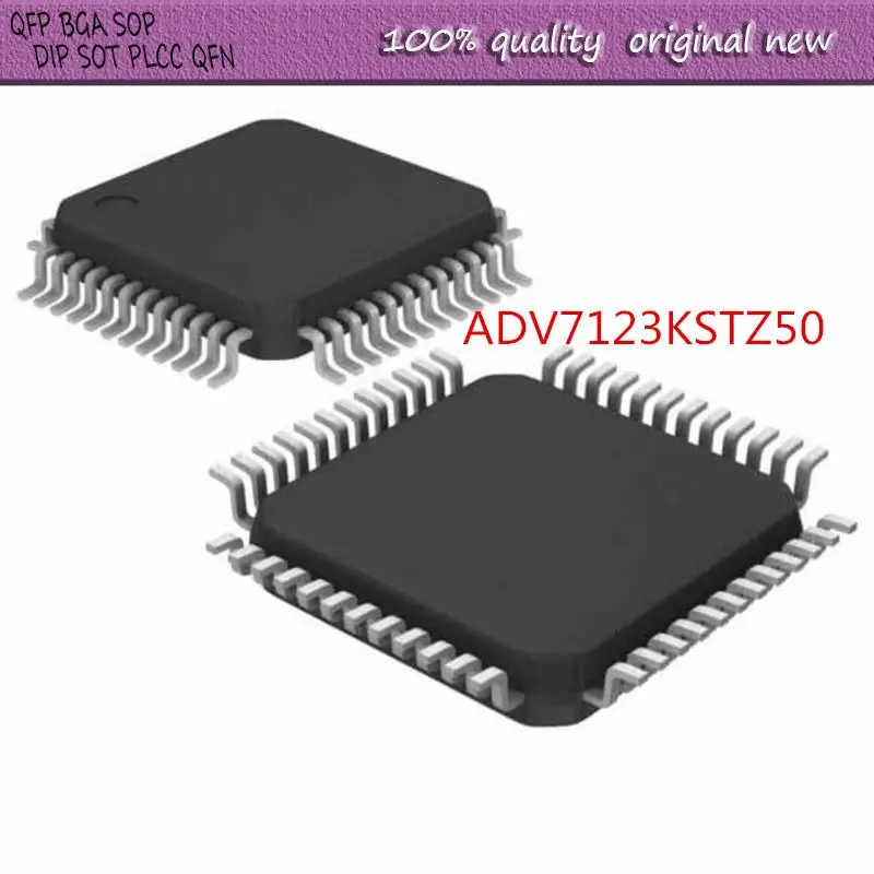 

Новинка 2 шт./партия ADV7123KSTZ50 ADV7123KSTZ ADV7123KST ADV7123 KSTZ50 QFP-48
