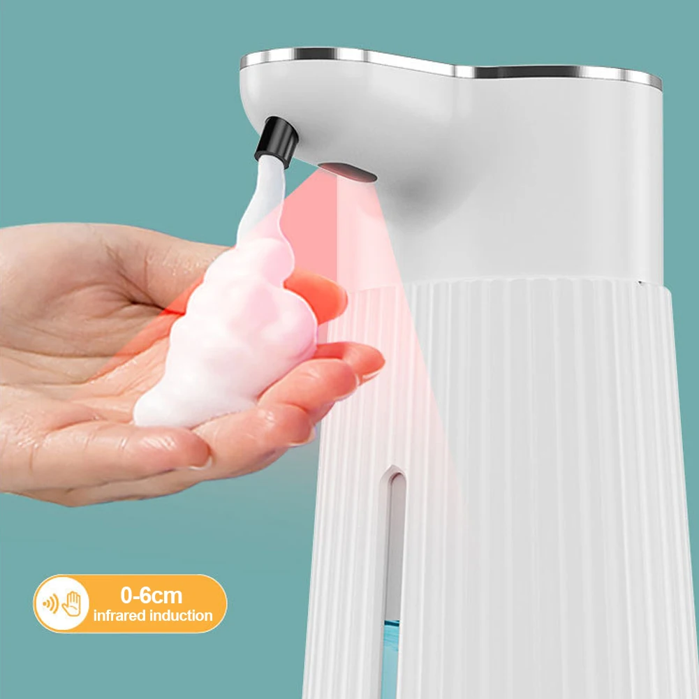 

Household Automatic Motion Activated Liquid Soap Dispenser Hand Sanitizer Machine Infrared Induction Soap Dispenser 400ML