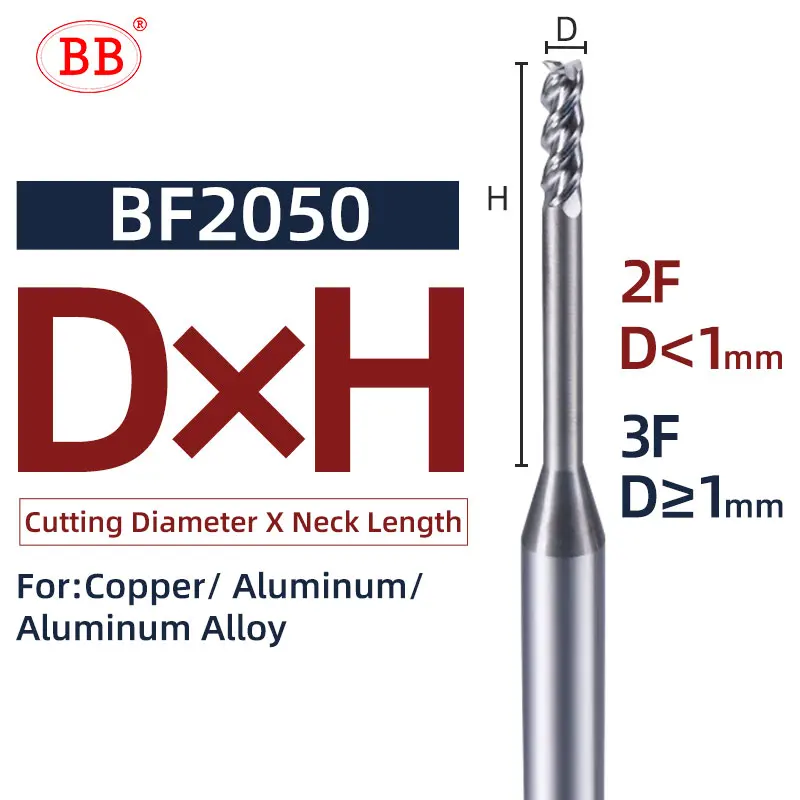 

BB 3F 3 флейты DIY с длинной горловиной, алюминий BF2050 BF2055 BC2055-T TONG 0,2-4