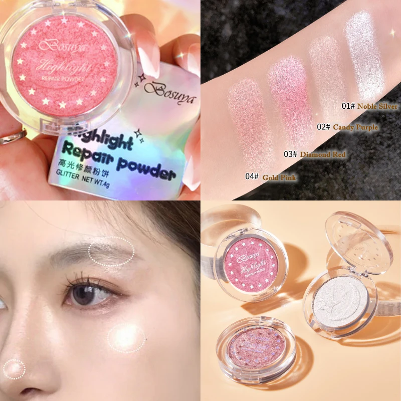 

Matte Blush Face Rouge Cheek Delicate Vitality Blusher Highlight Contouring Powder Natural Lasting Waterproof Contour Shadow