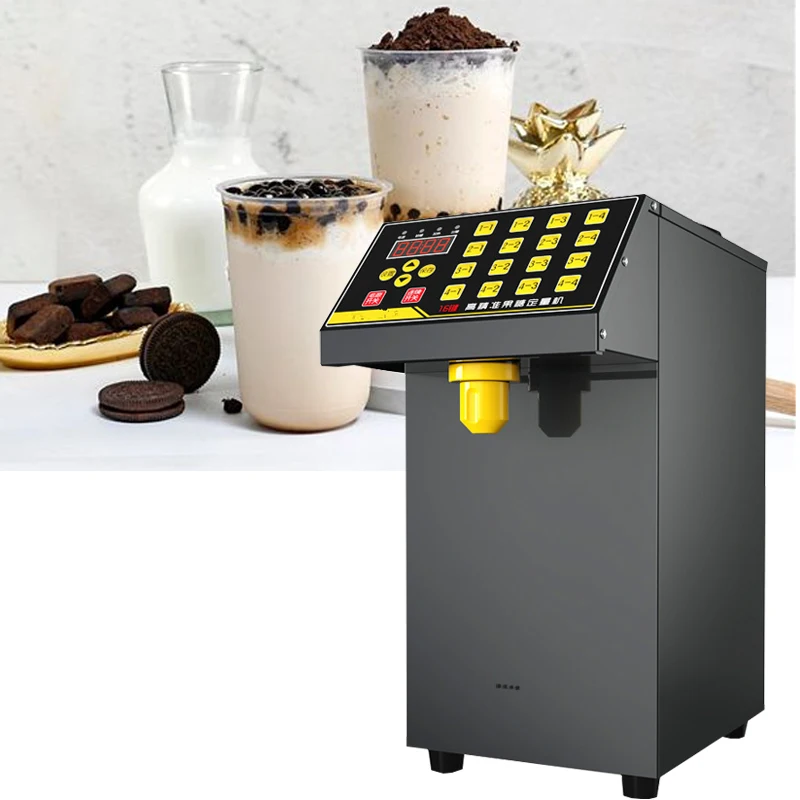 

Fructose Machine 16 Grid Quantitative Machine Fructose Dispenser Automatic Syrup Dispenser Fruit Sugar Machine400W