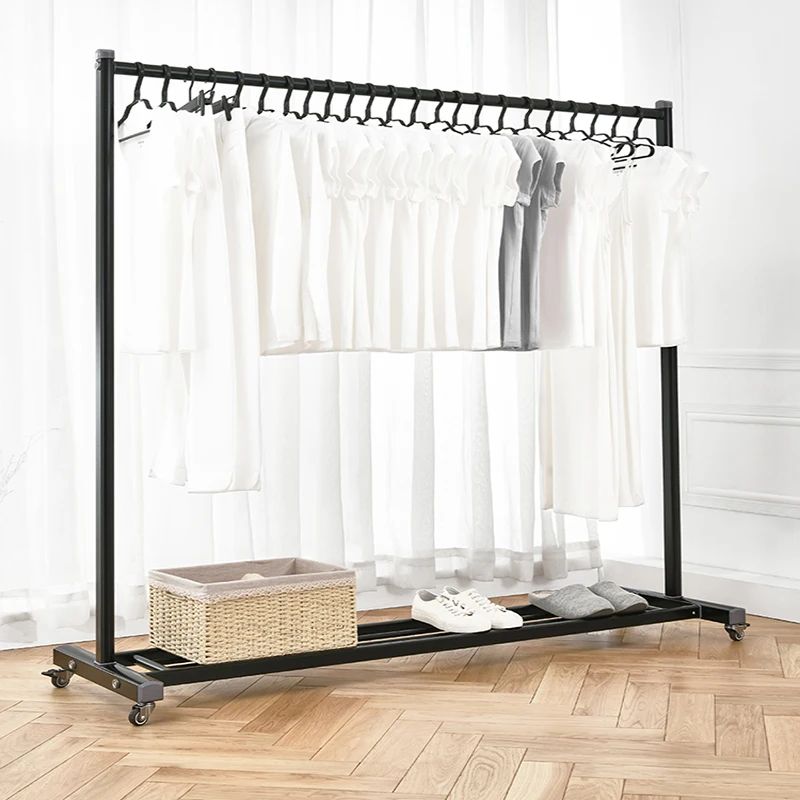 

Commodes Standing Coat Rack Bedroom Closets Wall Hanger Clothes Rail Organizer Shoe Rack Colgadores De Ropa Modern Furniture