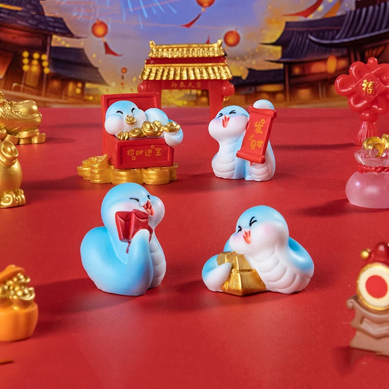 Статуэтка змеи зодиака 2025 год 1 комплект