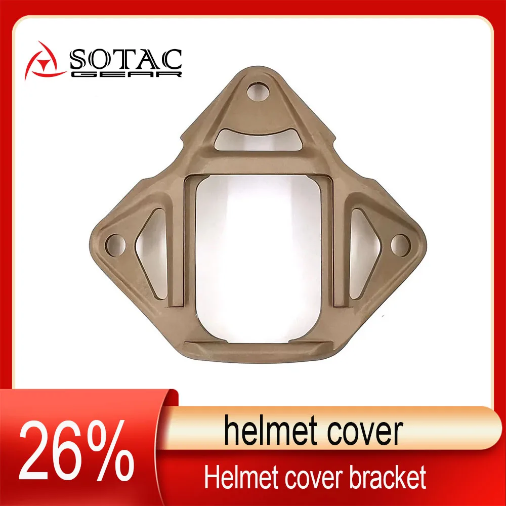 

SOTAC-GEAR Tactical helmet cover sheet cuttlefish dry Ultra light aluminum quick hanging bracket buckle accessories