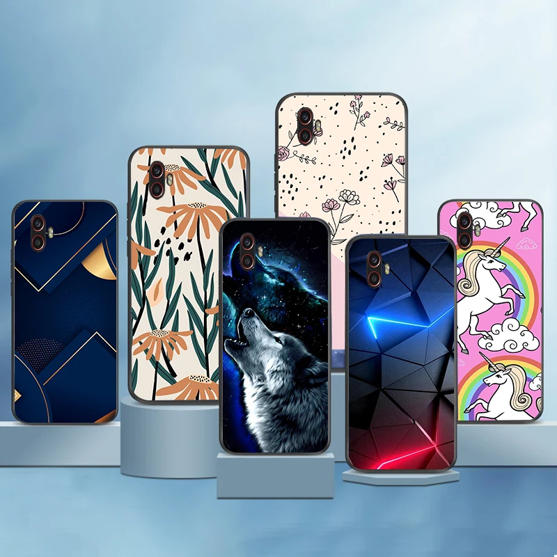 Чехол Lamocase для Samsung XCover 6 Pro, мягкая задняя крышка для X cover6 Pro, Чехлы, бамперы, защитные чехлы из ТПУ