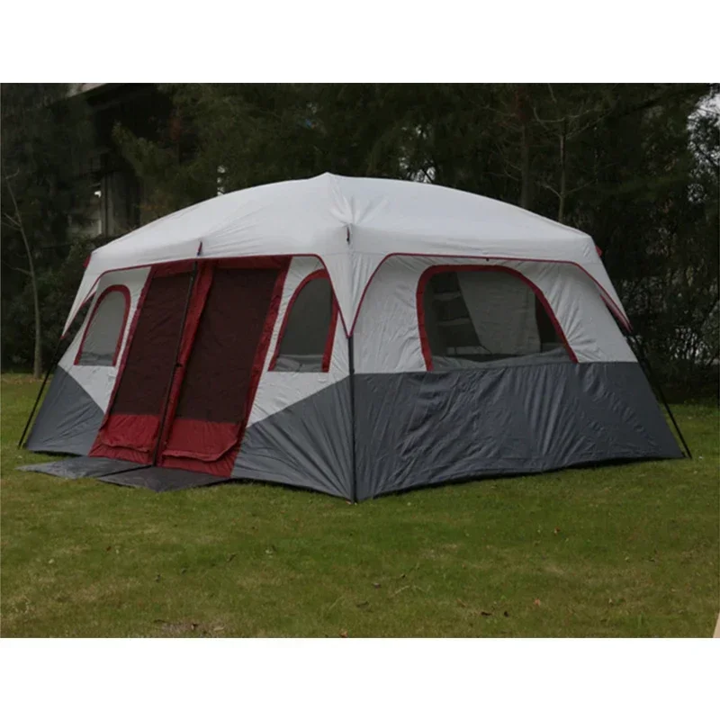 Большая палатка для кемпинга Легкий дом и отдыха на открытом воздухе