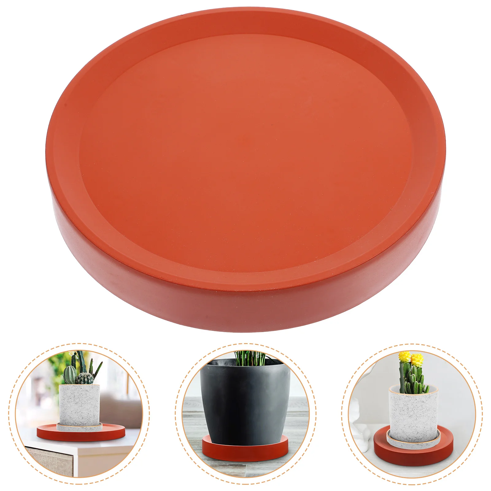 

Pot Flower Rolling Saucers Wheels Trolley Stand Dolly Saucer Mover Potted Stands Tray Roller Trays Round Planter Holder Dish