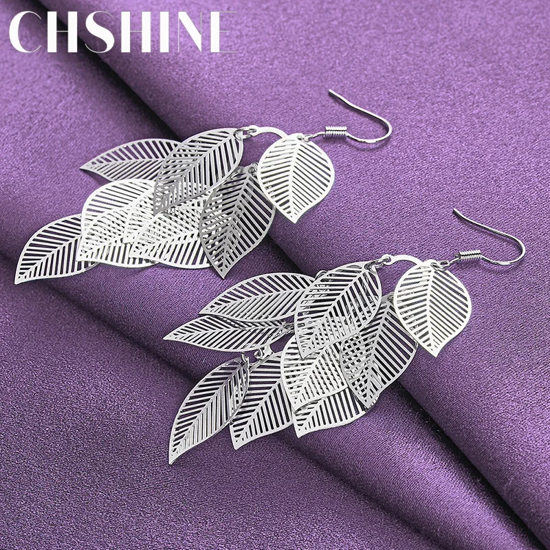 

Женские серьги-подвески из серебра 925 пробы