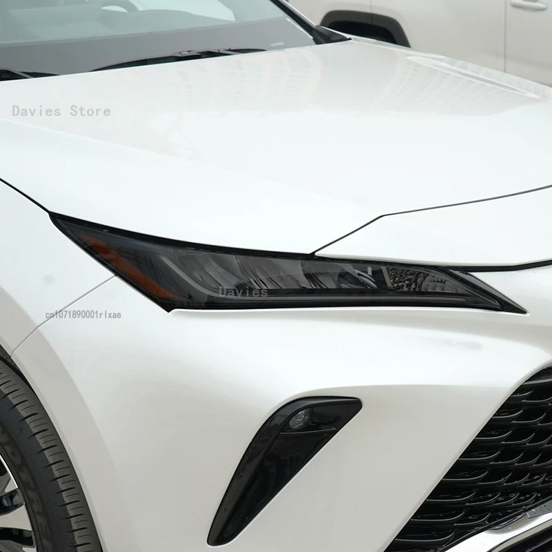 

Защитная пленка для передней фары автомобиля TOYOTA Venza 2021-2022, Прозрачная Черная ТПУ наклейка для ремонта