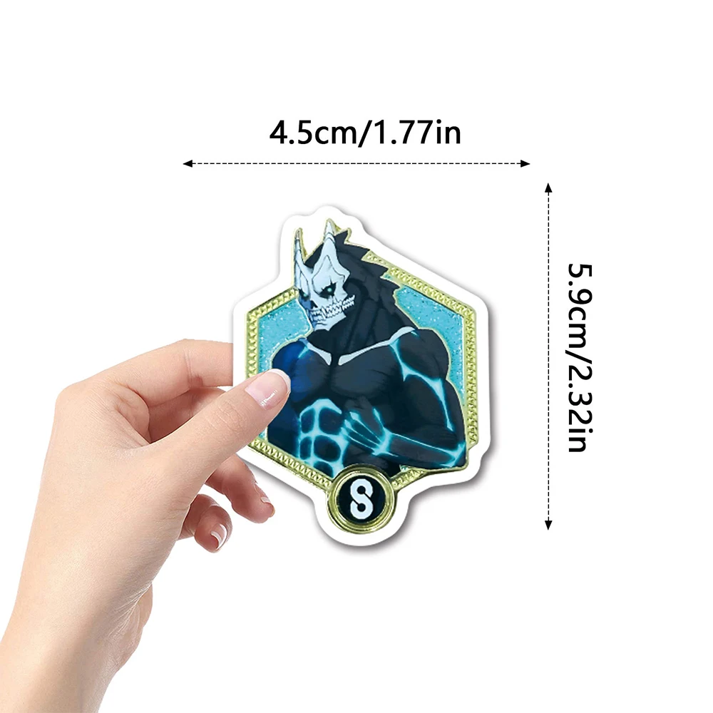 10/30/57 шт Крутые Аниме Кайдзю № 8 Наклейки DIY Мотоцикл Альбом для вырезок Ноутбук