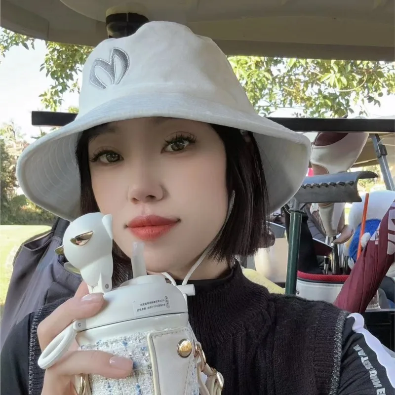 Bucket Hats Sun Hats Fisherman Hats for Women Golf Caps,Super Nice! (Removable cap rope，flannelette)