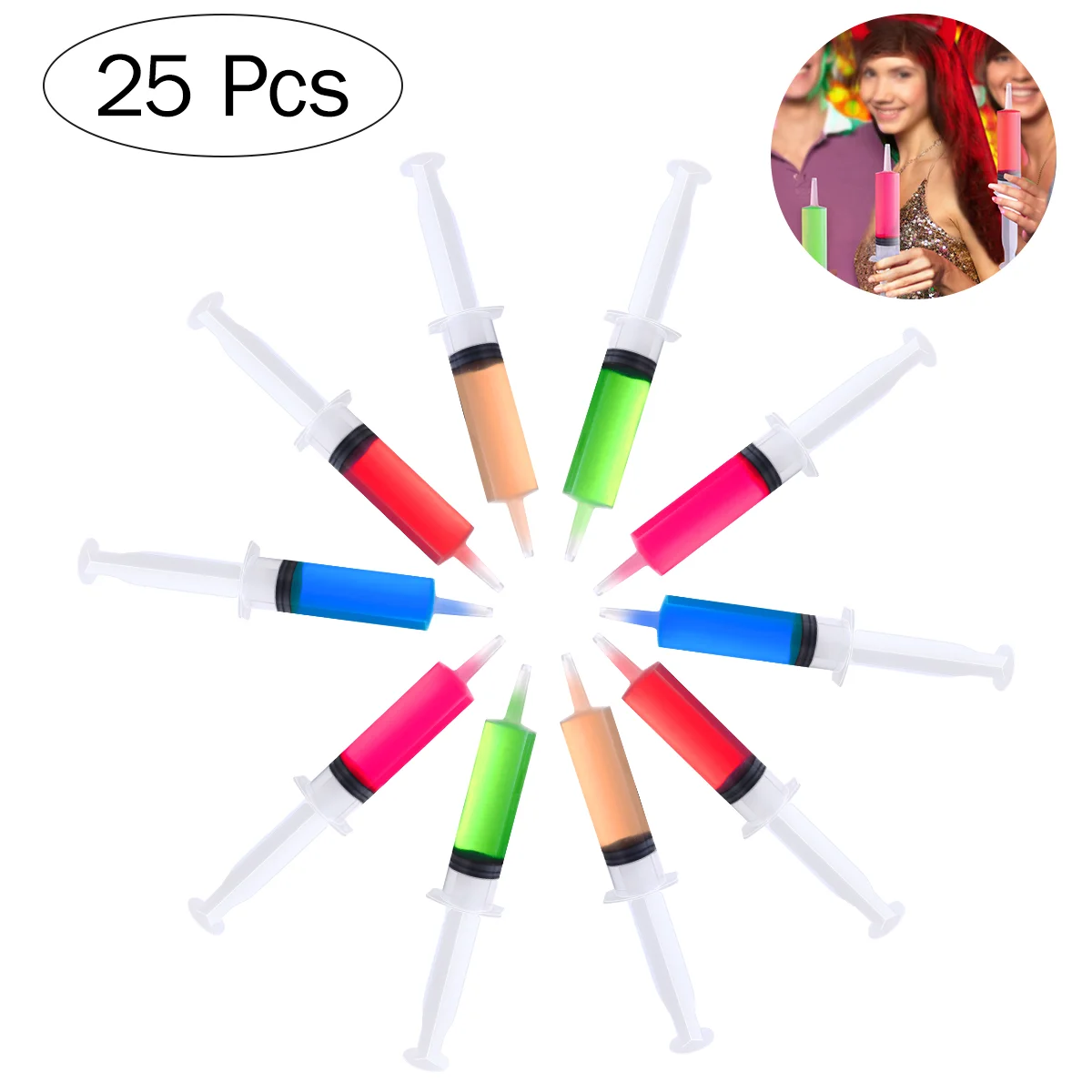 

25PCS Reusable Jelloinjector