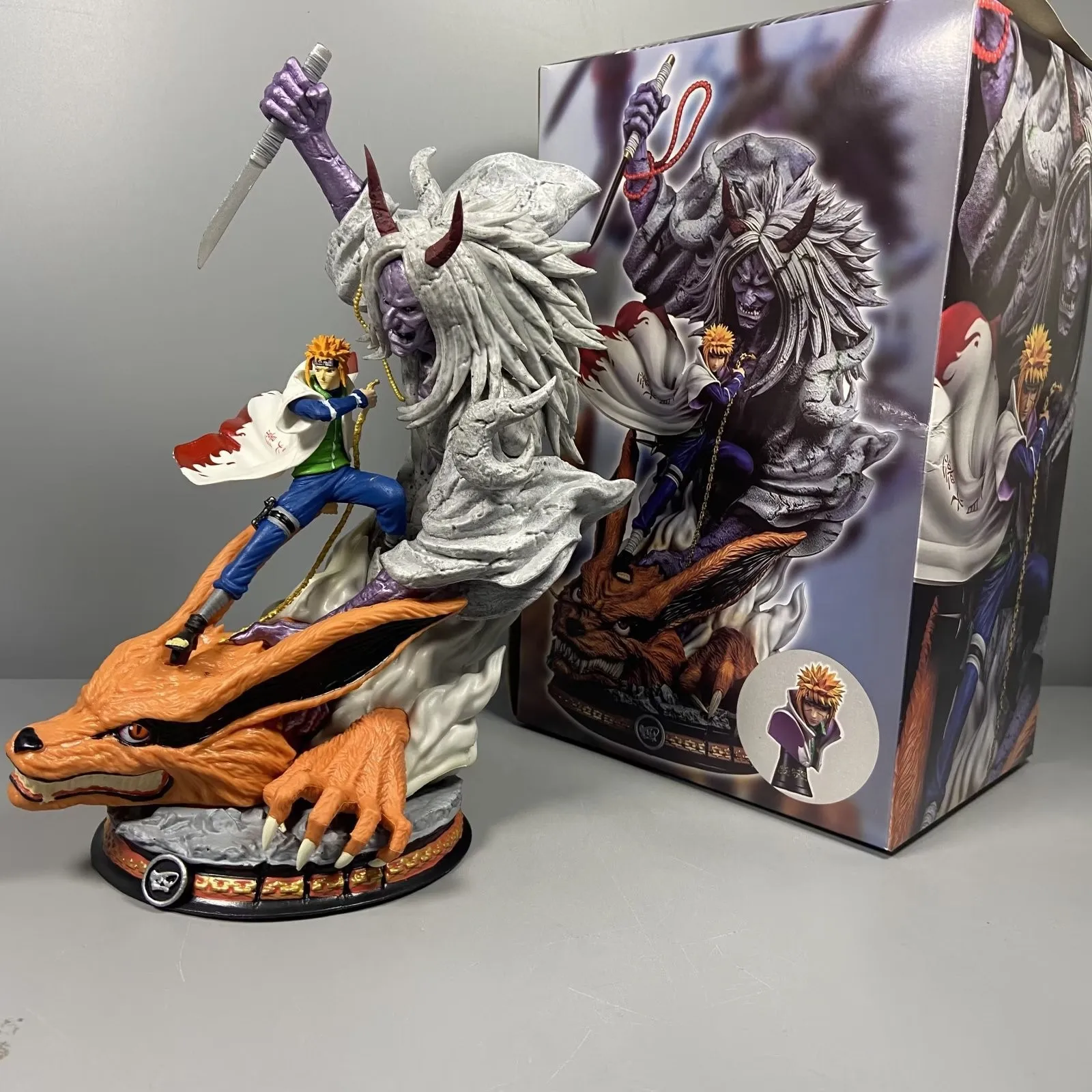 Hokage CS 4-го поколения Водяные ворота GK Konoha Ninja волнистые призрачный герметичный