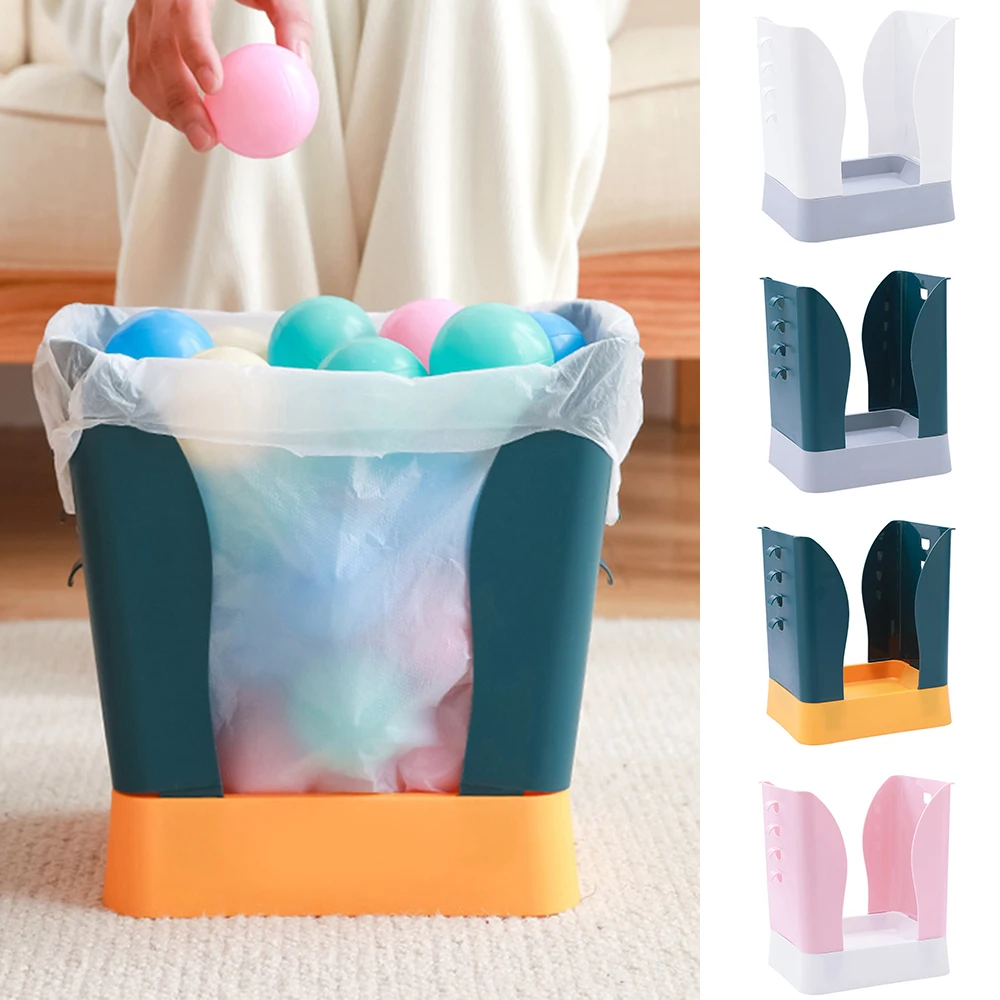 

Adjustable Rubbish Bins Household Kitchen Trash Can For Office Living Room Car Outdoor Waste Bins for Home Livring garbage can