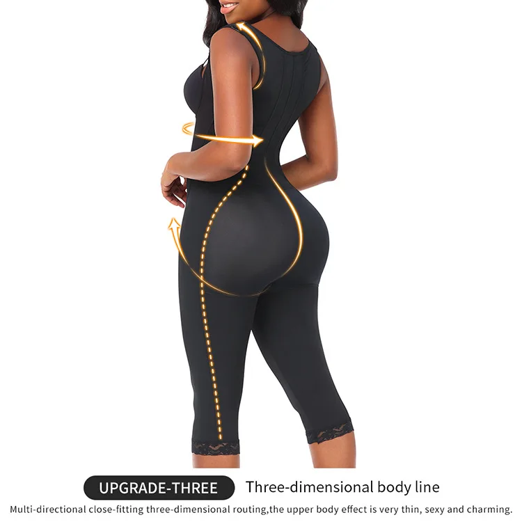 Fat Woman Body ShapeTummy Control Butt Lifting Bodysuit Shapewear  Plus Size Fat Woman Body Shaper Fajas Colombianas 4XL 5XL 6XL