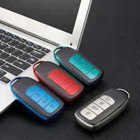 car key case for chery tiggo 8 pro 2021 new soft tpu car key case 4 buttons remote control protect cover accessories tpu