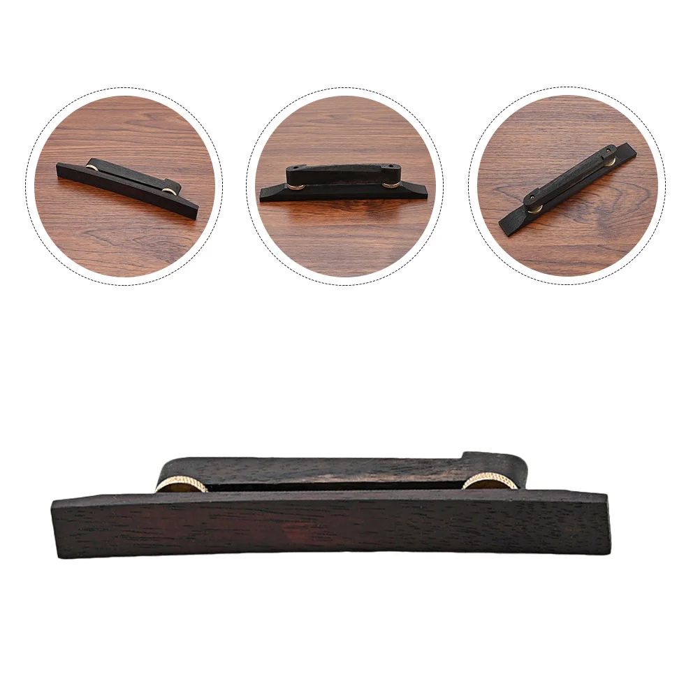 

Guitar Bridge Smooth Wooden Accessory Acoustic String Instrument Parts