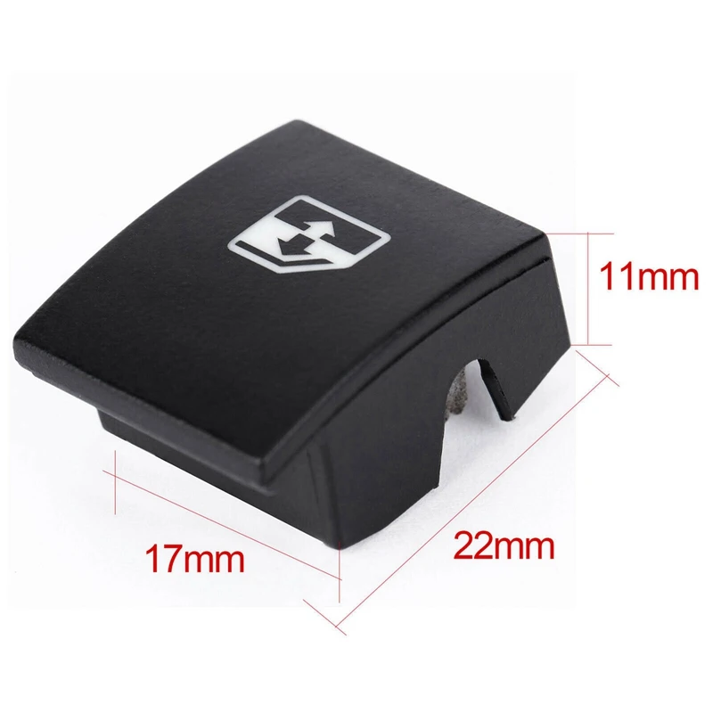 6 шт. крышка кнопки переключателя электрического стекла 13228881 для VAUXHALL OPEL ASTRA MK5 H