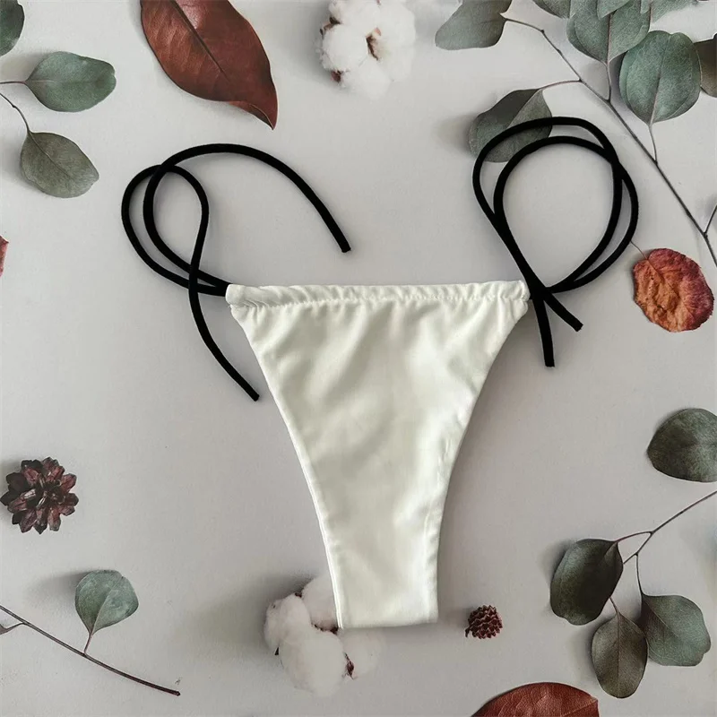 Купальник в полоску с тремя точками для женщин сексуальные купальники маленькая