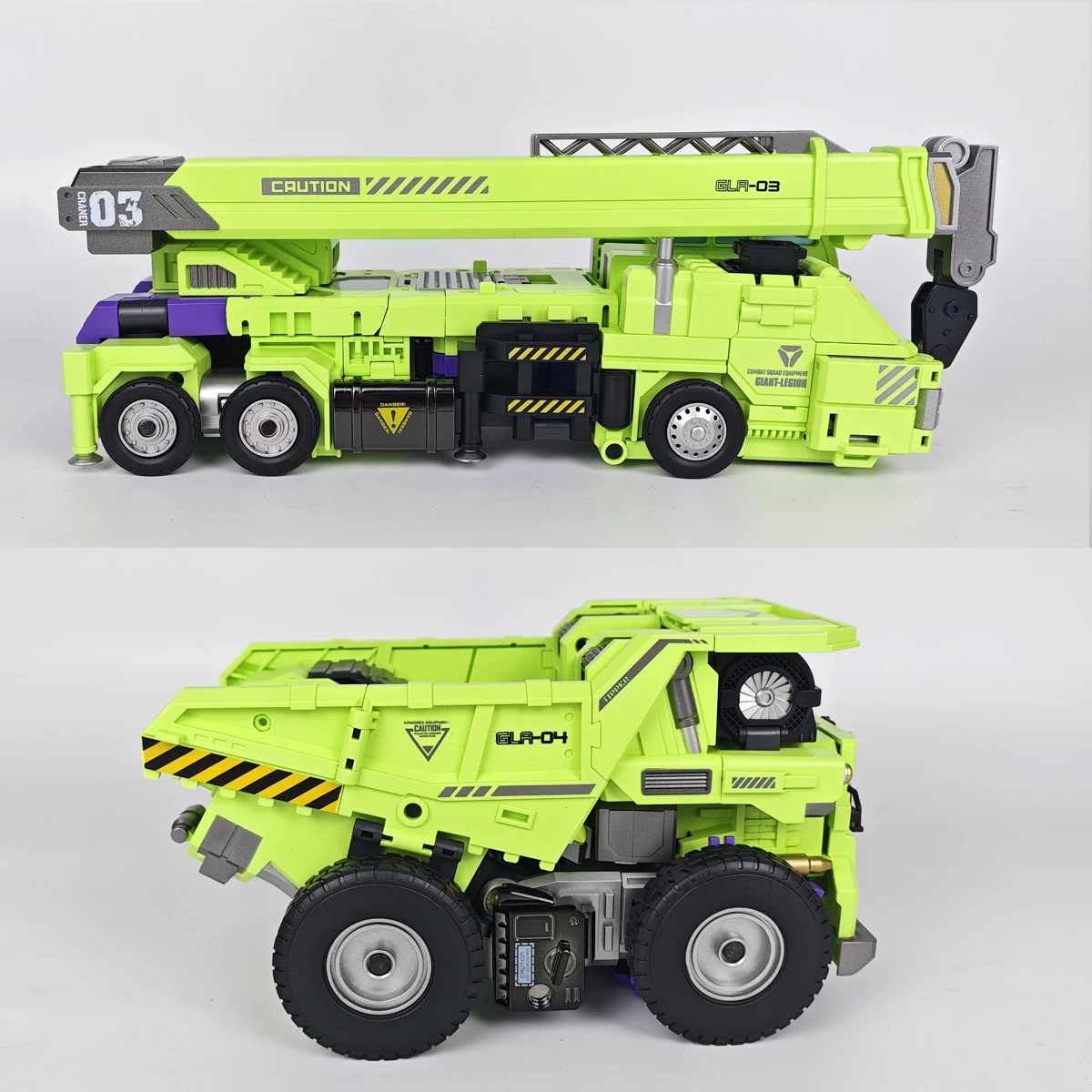 [В наличии в МармеАпр] Mecha Invasion GLA-03 GLA-04 Giant Legion Heavy Builder Haul Hook Devastator Transformation Фигурка (art.: 3920cb8da5204) - 3920cb8da5204