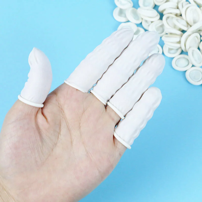 

Одноразовый чехол для пальцев LLD, противоскользящие латексные защитные перчатки для пальцев, нетоксичный инструмент для ногтей