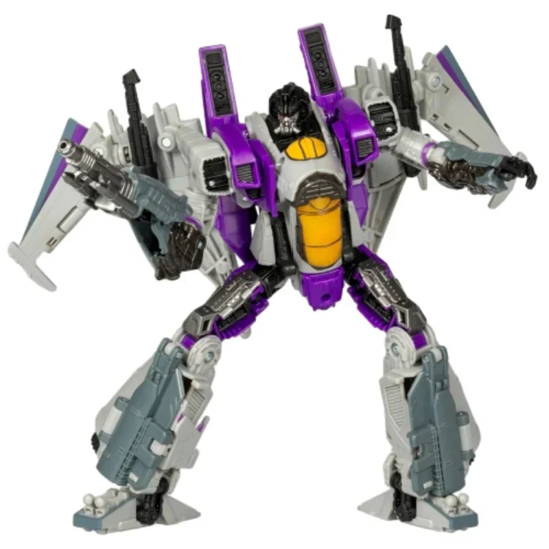 Фото Новые классические игрушки Hasbro Transformers Studio Series SS-113 Skywarp, аниме-модель, фигурки героев, игрушка-робот, коллекционные подарки для хобби №2