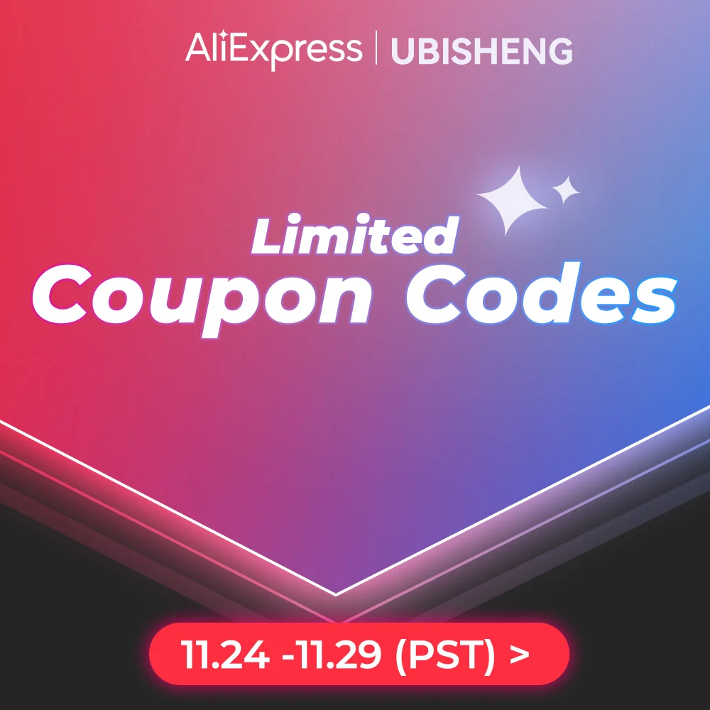 【Black Friday Sale 】Aliexpress Coupon Promo code available on 11.24-11.29 (PST) look at the detailed page for more information