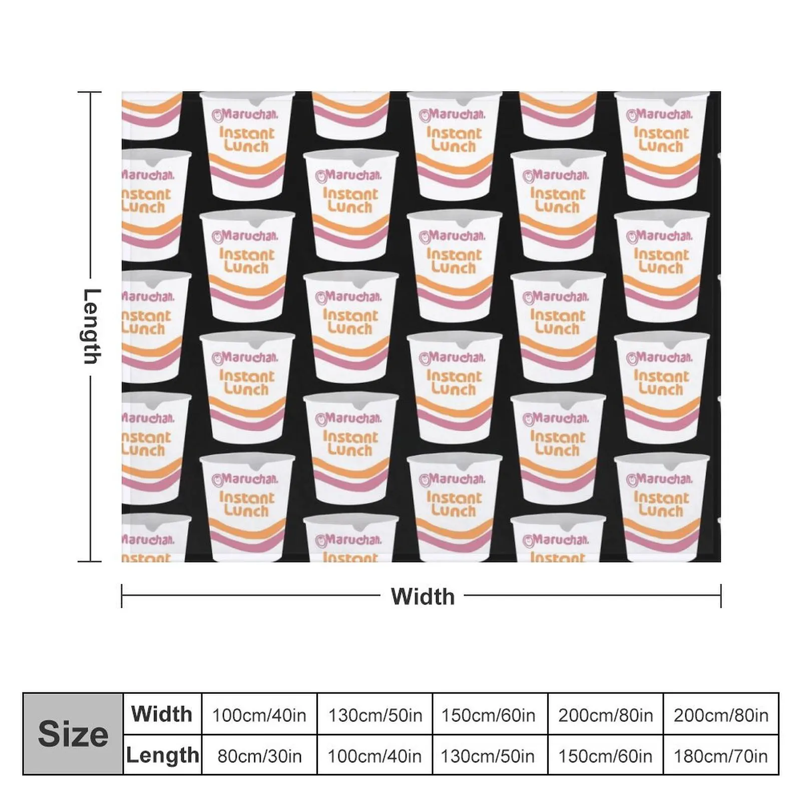 Мгновенный обед Maruchan плед для рамен одеяло Furrys диванные одеяла