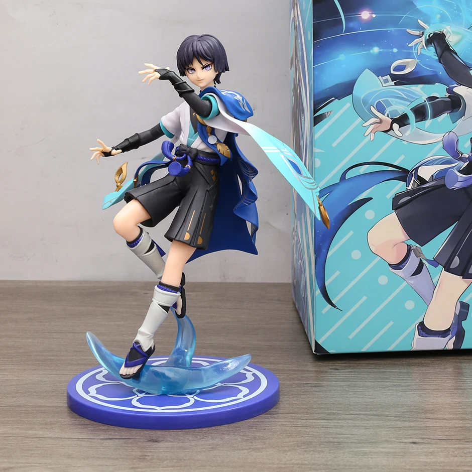 

Scaramouche Genshin Impact Wanderer Kunikuzushi фигурка из ПВХ коллекционный подарок