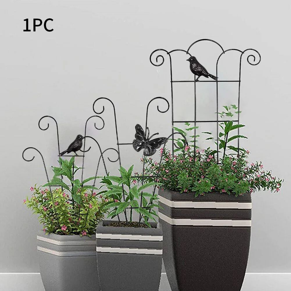 

Plants Clip Plants Support Climbing Trellis Flower Pot Vine Stand Garden Supplies Growth Metal Trellis Plant Holder