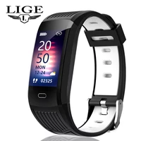 lige 2021 new smart health watch men women fitness tracker heart rate blood pressure monitor pedometer waterproof smart bracelet