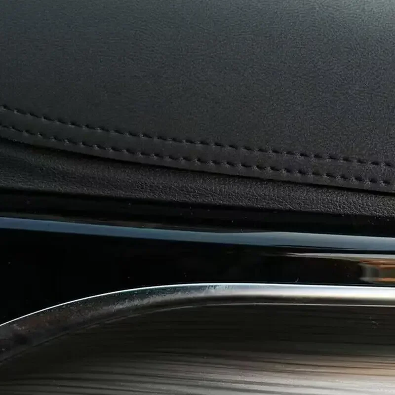 Новый черный кожаный чехол для приборной панели защитный коврик Toyota Camry 2012-2017