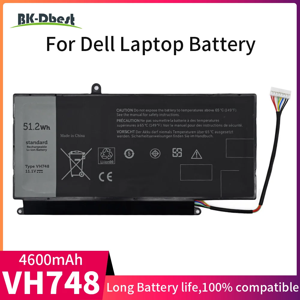 BK-Dbest Новый VH748 Аккумулятор для ноутбука Dell Inspiron 14-5439 Vostro 5460 5470 5560 Series высокое