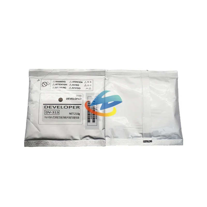 4PCS DV313 Developer Powder для Konica Minolta Bizhub C308 C368 C458 C558 C658 C 258 308 368 458 558 CMYK 210 г/пакет