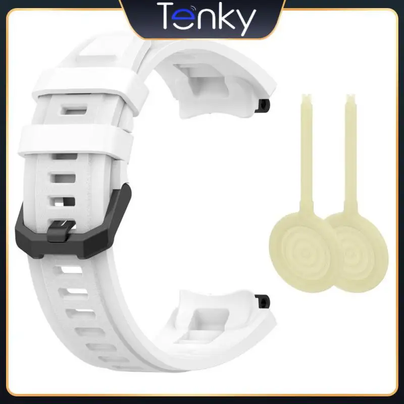 

Multi-color Watch Bracelet Waterproof Breathable Replacement Strap With Tool Multi-color Breathable Smart Accessories Watchband