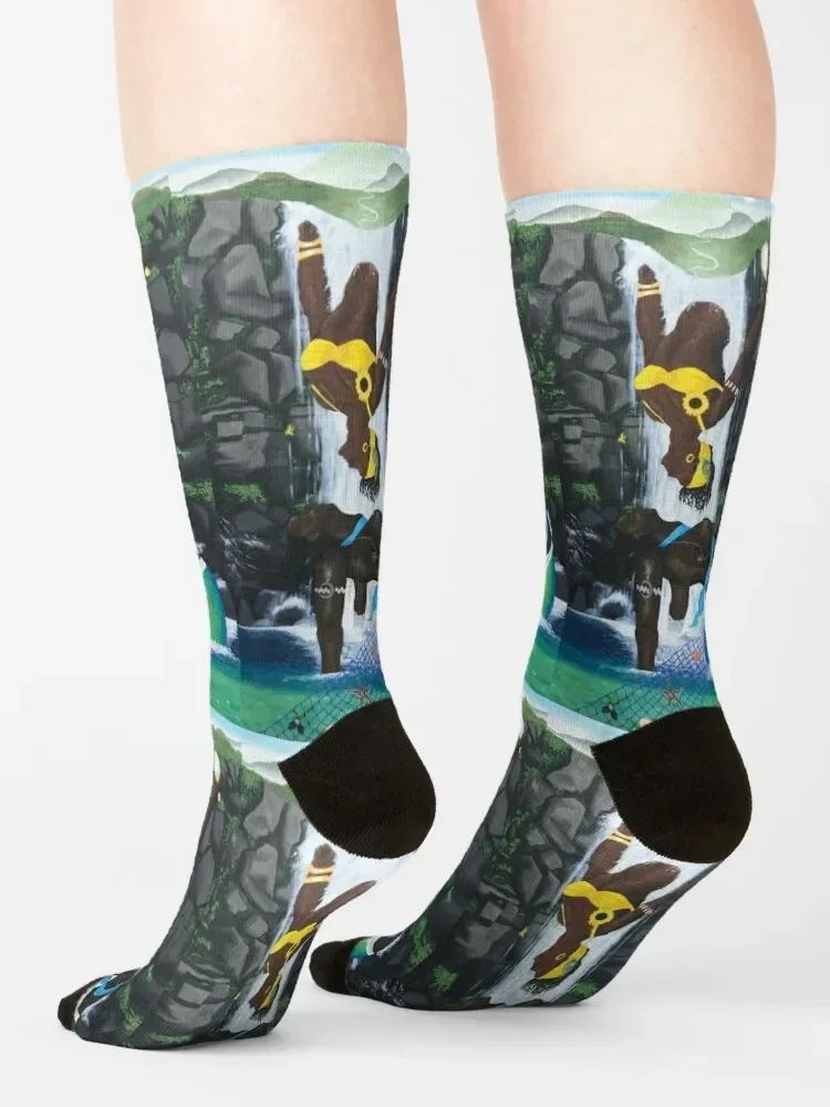 Носки Oshun и Yemaya дизайнерские Брендовые мужские носки для регби по щиколотку