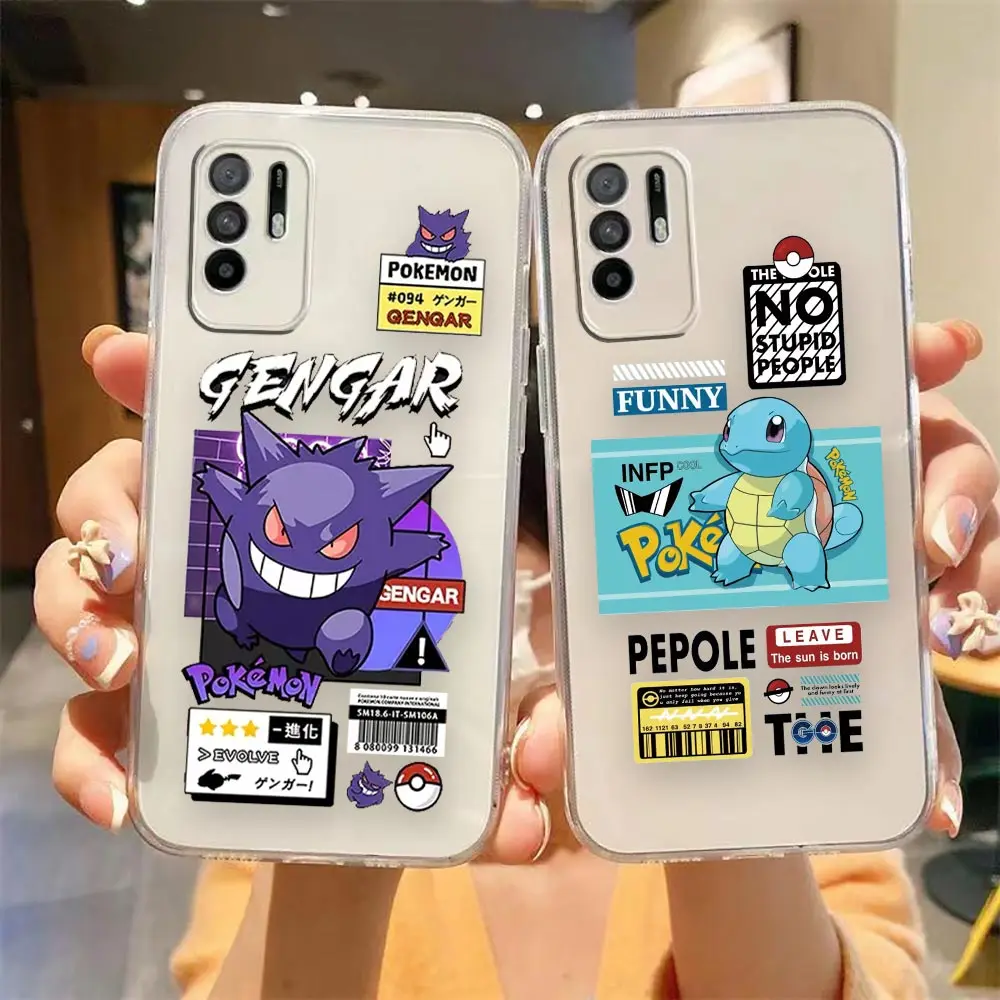 

Japan Anime P-Pokémon Clear Cqoue Case For A98 A94 A92 A78 A76 A74 A73 A55 A54 A53 A37 A31 A17 A16 A16K A15 A7 A5 A2 Cover Funda