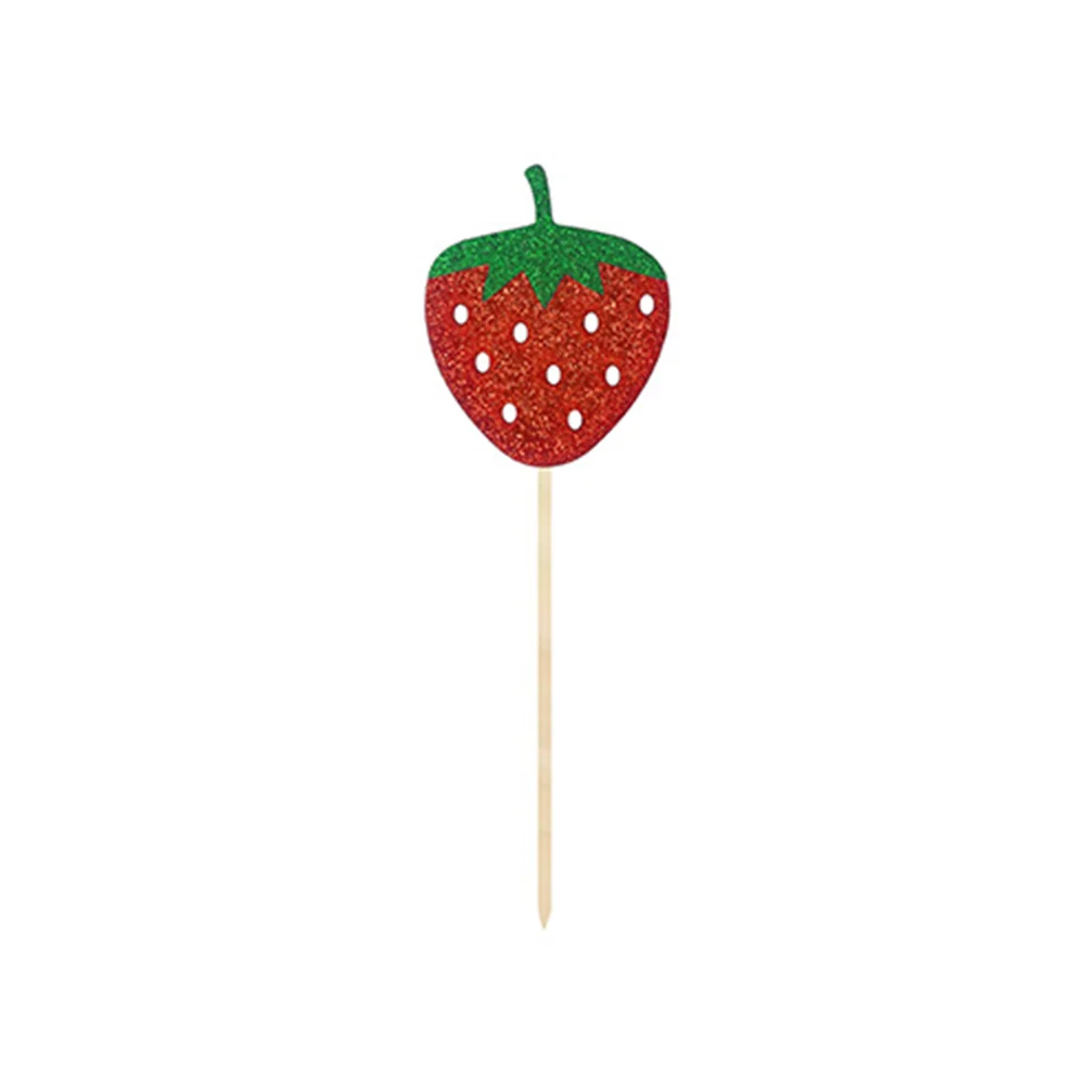 

Cake Picks Decorations Party Fruits Hawaii Cupcake Cartoon Dessert Supplies Luau Anniversarybirthday Decoration Toppers