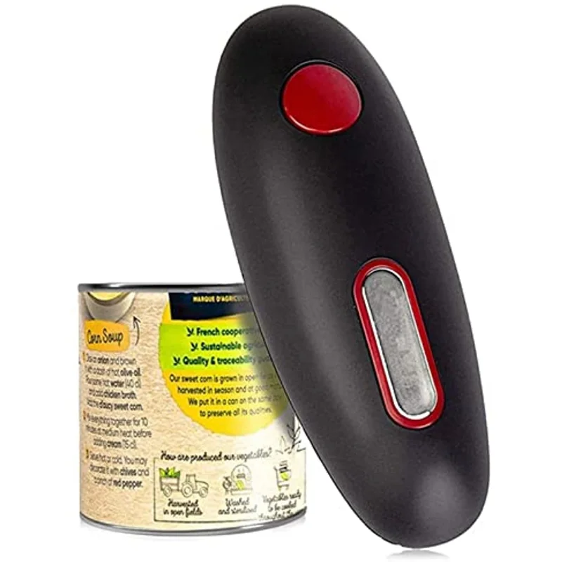 

Electric Can Opener, Kitchen Automatic Can Opene Hand Free Can Opener,No Sharp Edge Can Opener, Best Kitchen Gadget Gifts