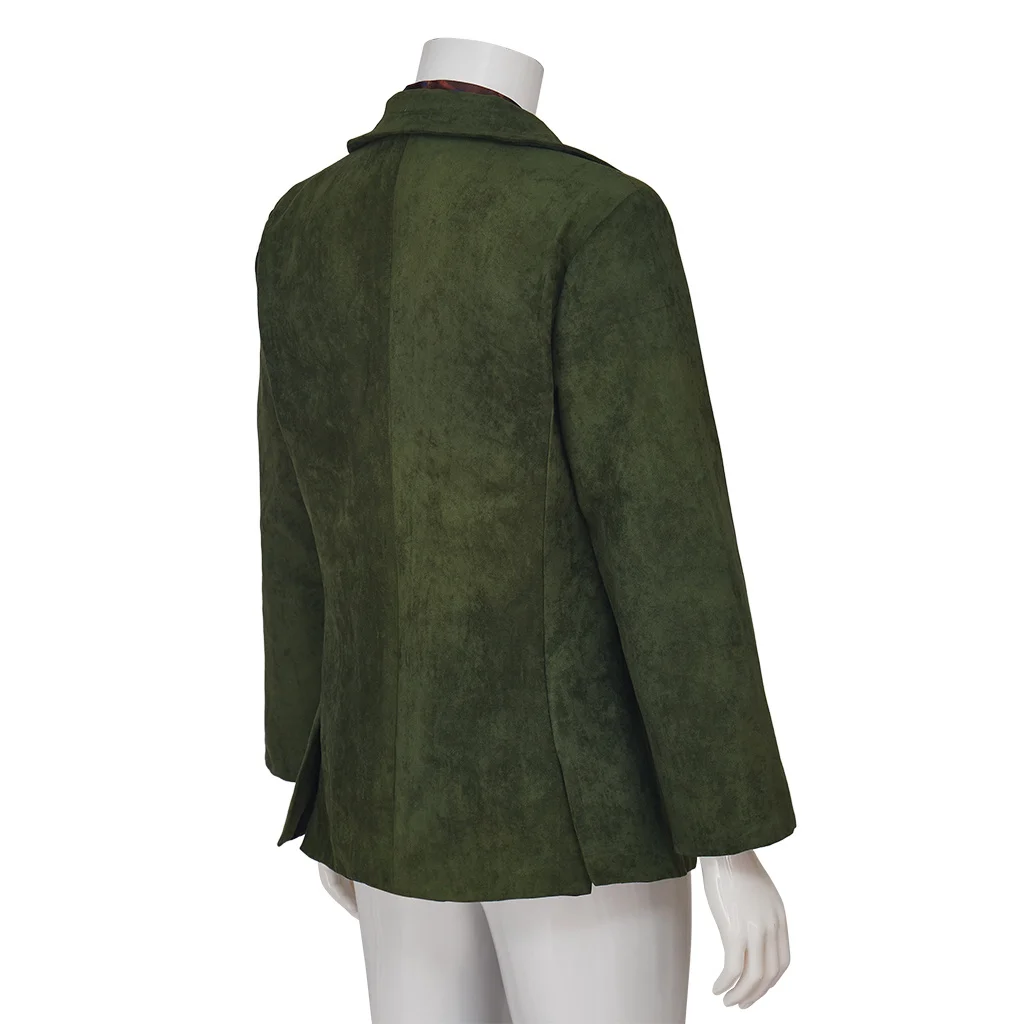 Костюм для косплея игры Диско-элизий костюм хариер ДУ Буа зеленый жакцет с