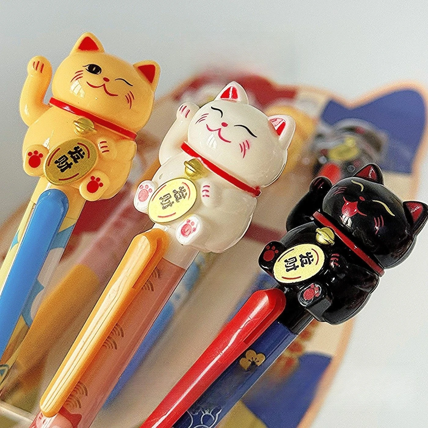 

MINISO Lucky Cat Kitty Press Pen гелевая ручка