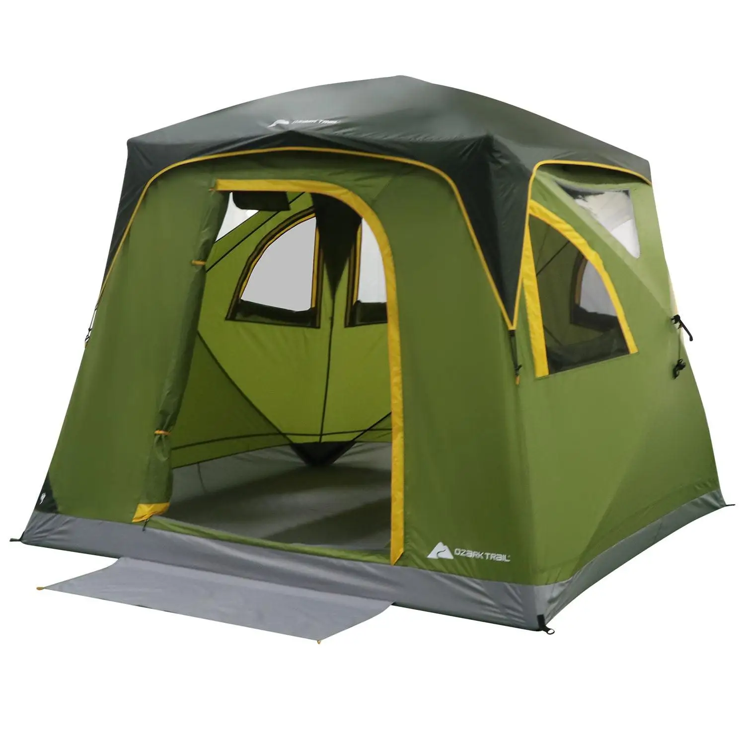 

4-Person Instant Tent Pop up Hub Tent, Green