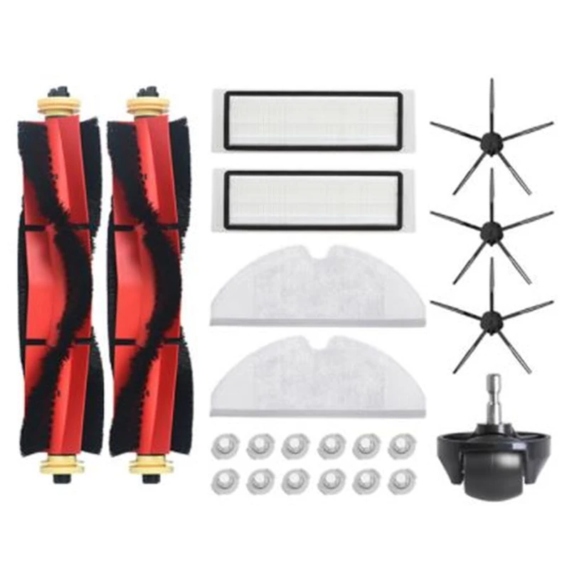 

Suitable for Roborock S6 S5 MAX S50 S55 S60 S65 E25 E35 Robot Vacuum Cleaner Accessories Main Brush Filter Kit