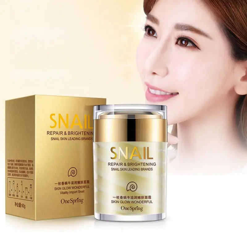 

Snail Face Cream Anti-Wrinkle Collagen Booster Anti-Aging Paste Dark Circle Remover Moisturizing Tight Skin Lotion Facial Care