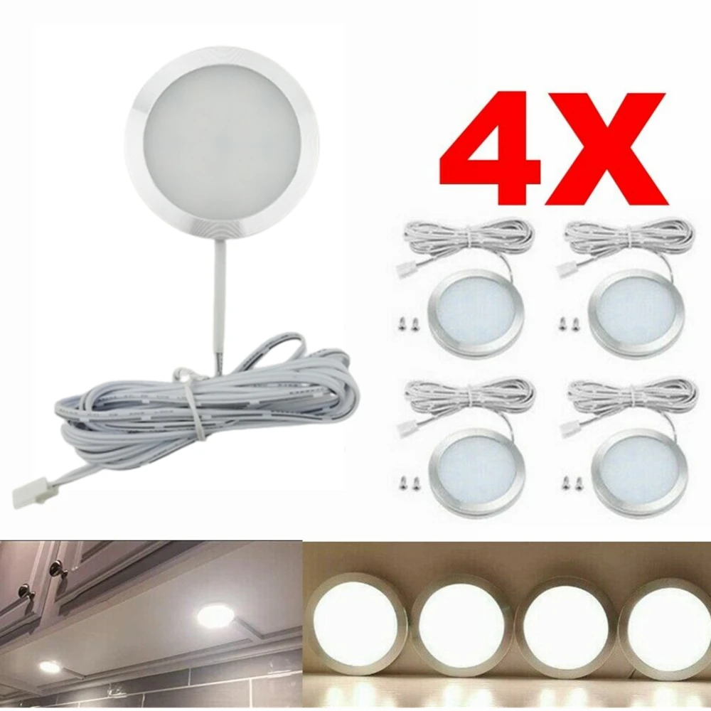 

4PCS Camper Van Light 12 v Motorhome Светодиодный свет салона автомобиля Теплый 3000/4000/6400K RV Caravan Car Roof Light 12v Trailer Lights