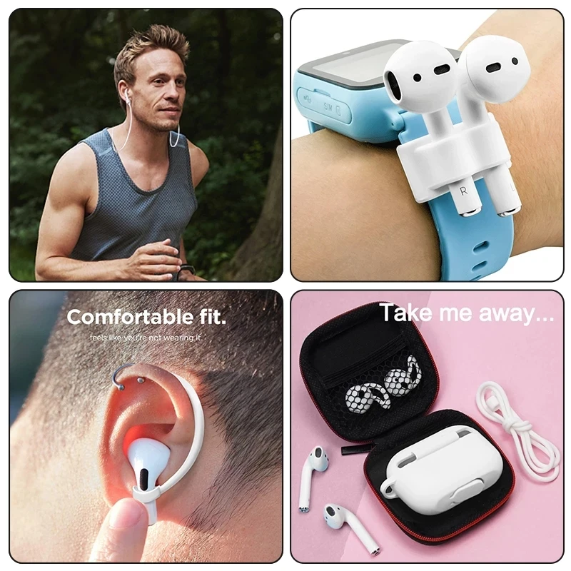Чехол для беспроводных наушников Apple Airpods 3 Pro защитный чехол 6 в 1 аксессуары Air Pods 2