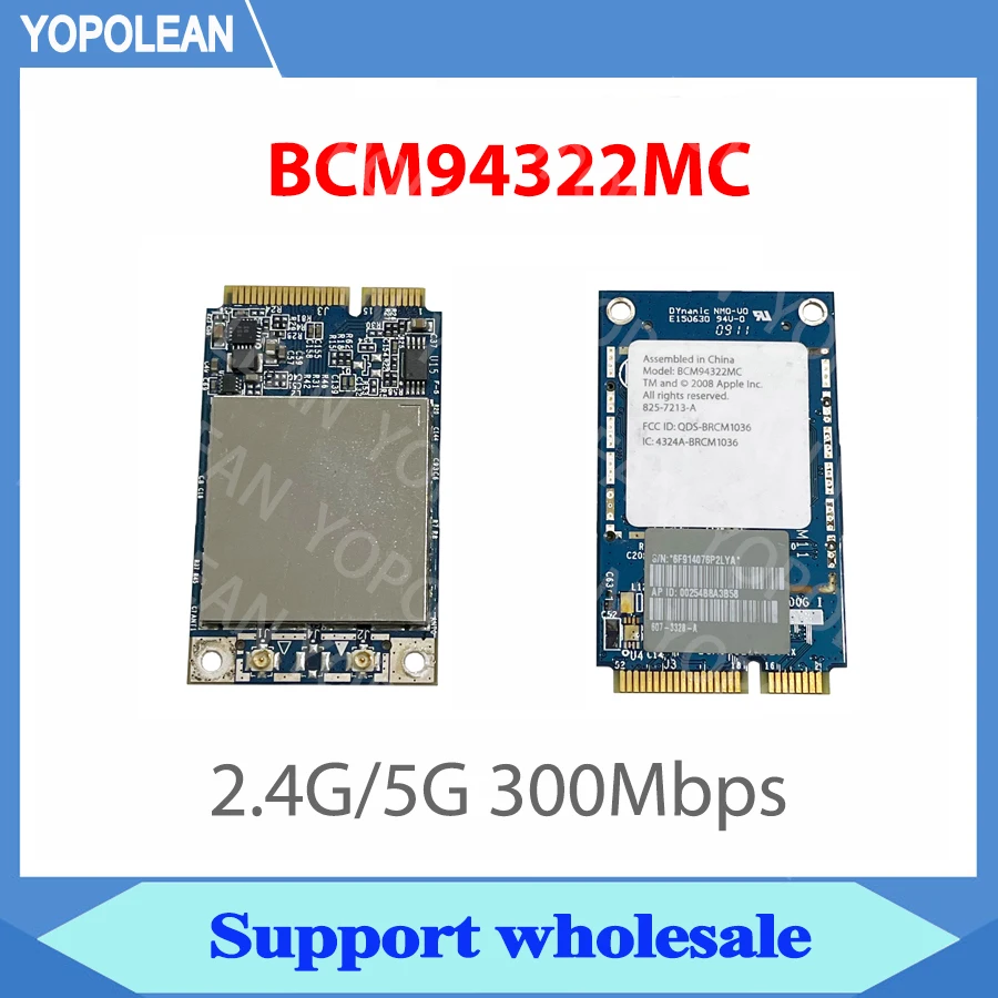 BCM94322MC аэропорт Extreme беспроводная Wi-Fi карта для MacBook 13 дюймов A1181 всех Mac Pro MB988Z/A